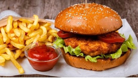 Chicken burger