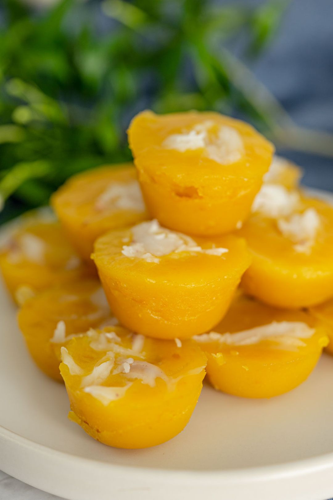 Steamed Pumpkin Sponge Cake 