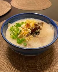 Egg and Pork Congee 