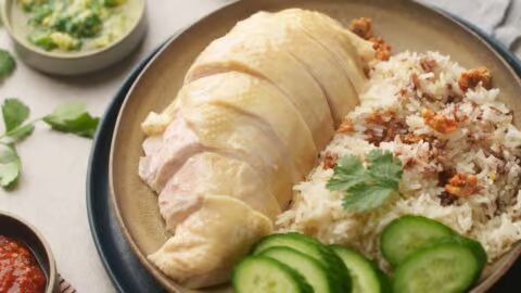 White Cut Chicken Rice
