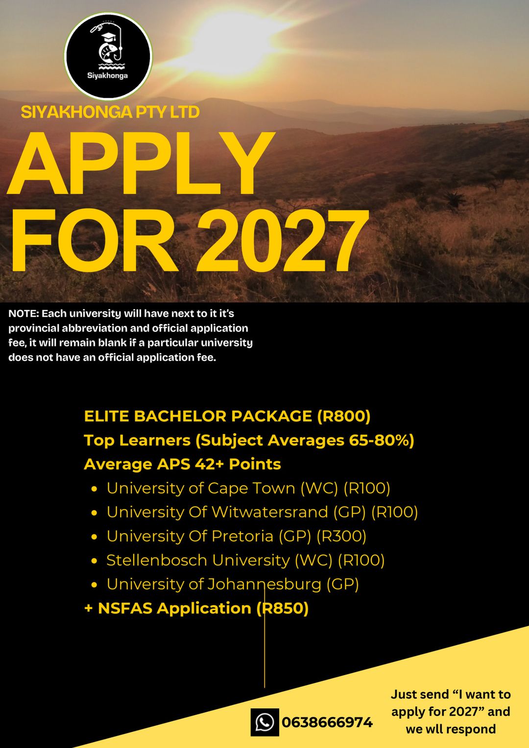 ELITE BACHELOR PACKAGE Top Learner (Subject Average 65% - 80%)   