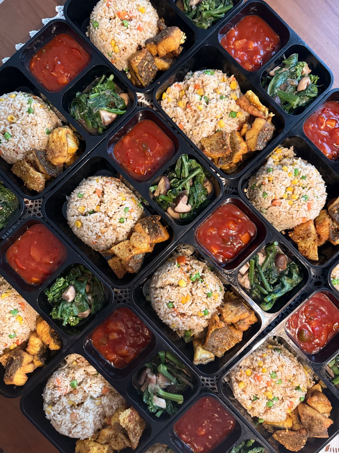 (THU 12MAR2026) EGG FRIED RICE W/ SIAKAP SWEET & SOUR