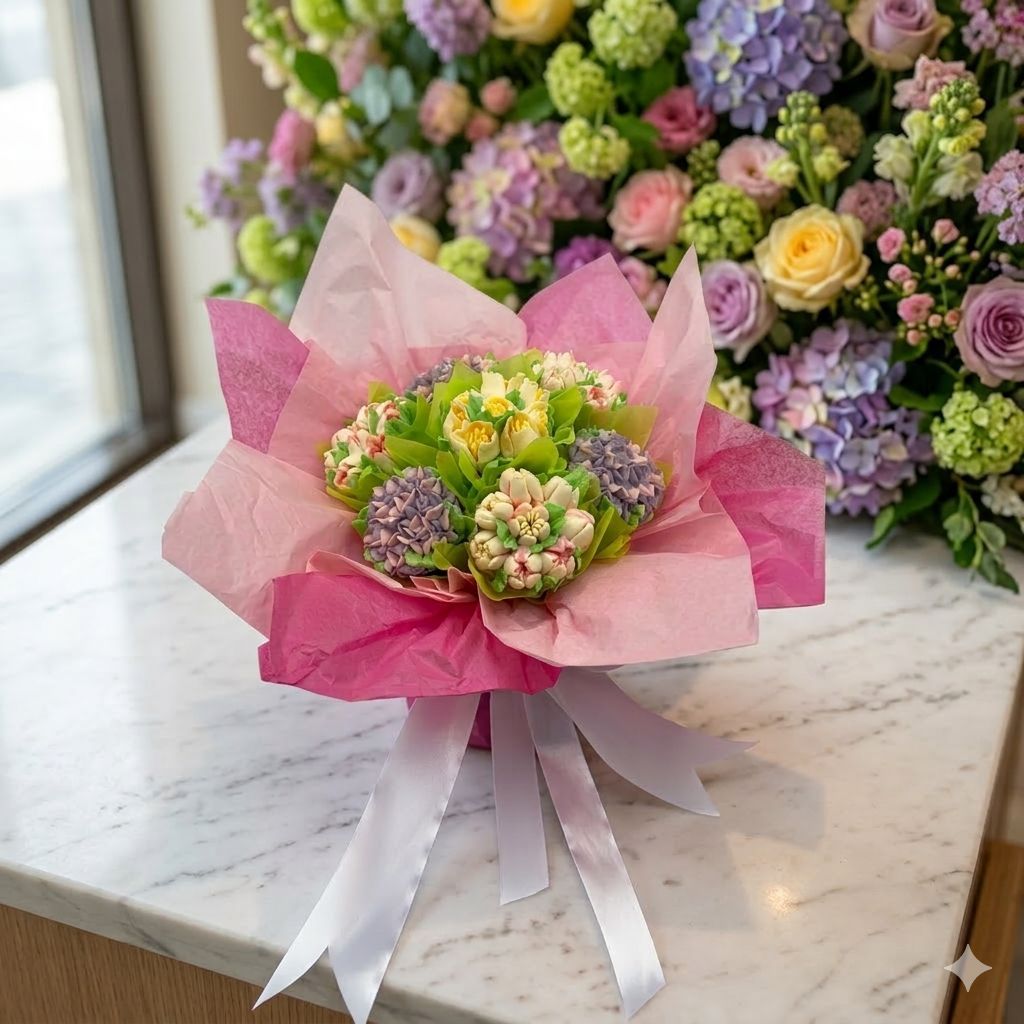 Mother's day cupcake bouquet