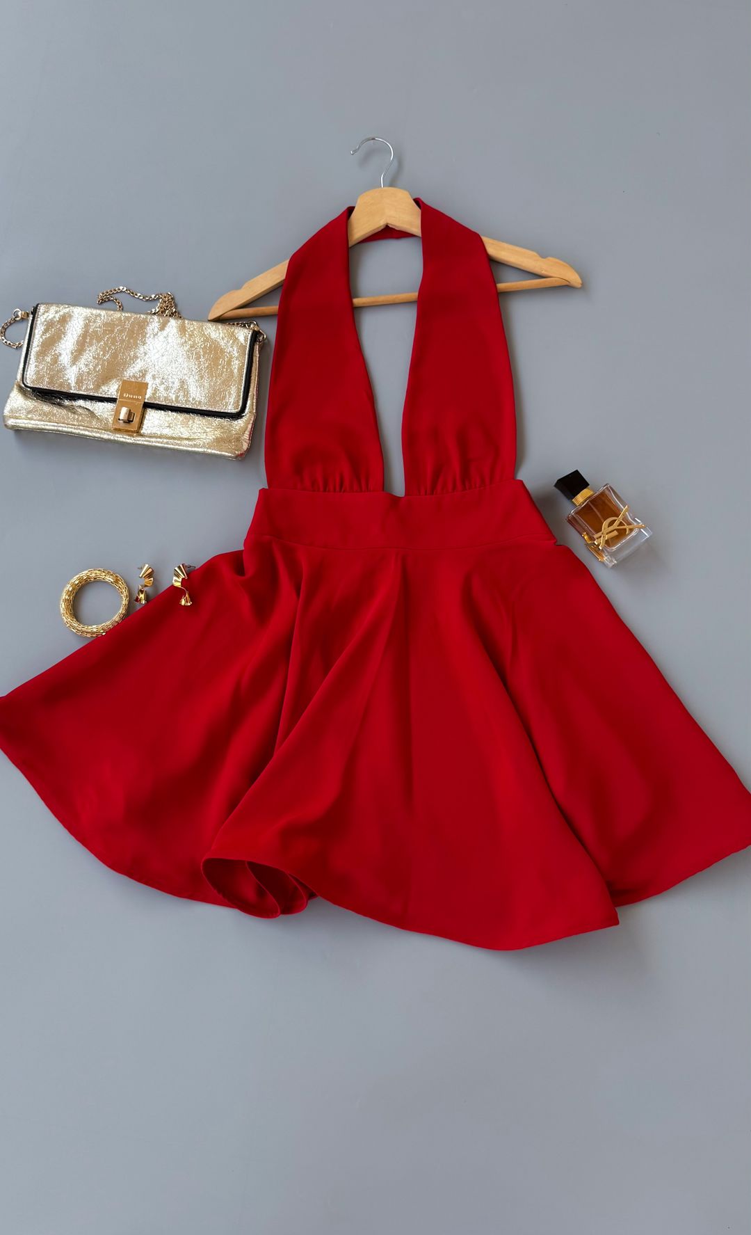 ROSE Halterneck Dress 