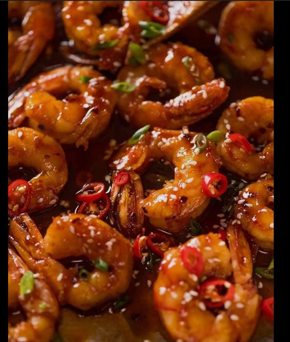 chilli prawns