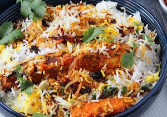 Fish tikka biriyani