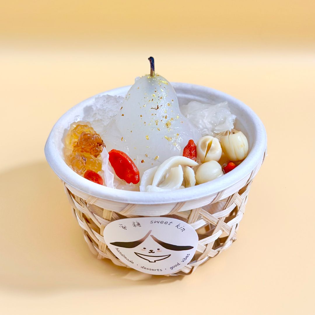 Snow Pear Jelly Bowl