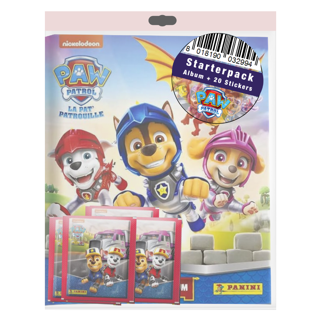 PANINI PAW PATROL STARTERPACK