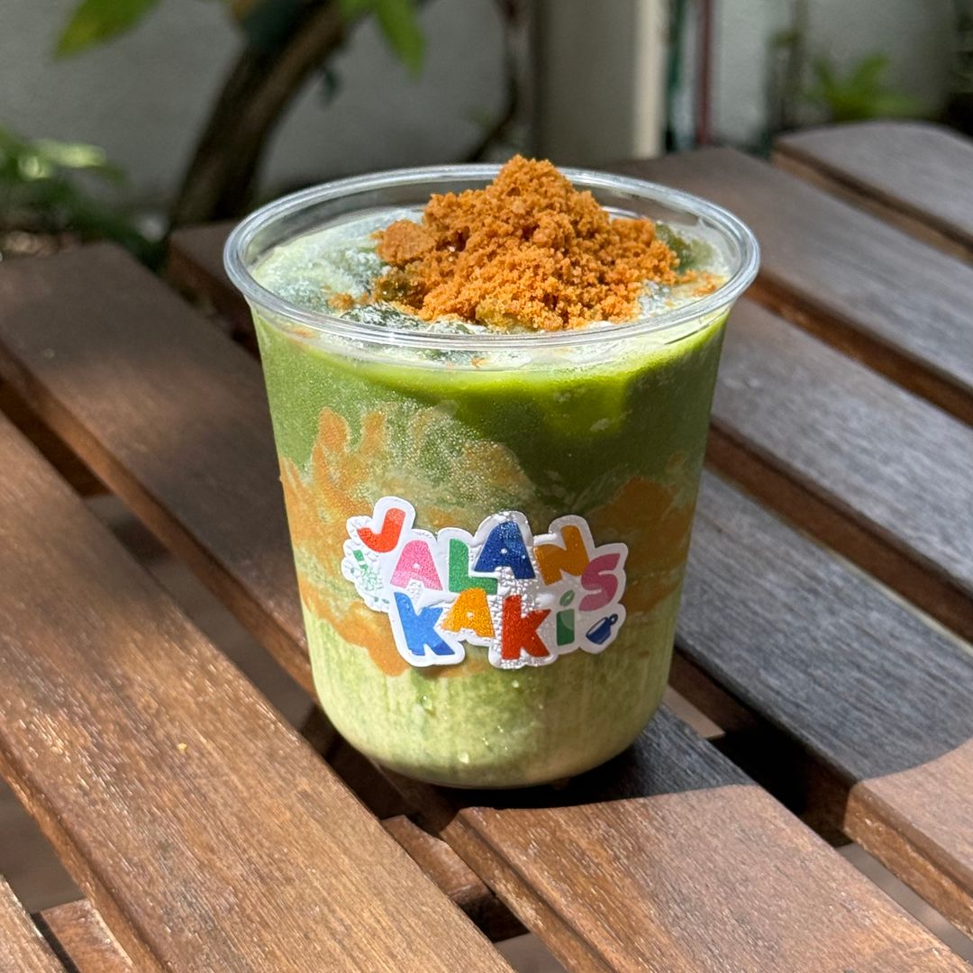 Iced Biscoff Cookie Matcha