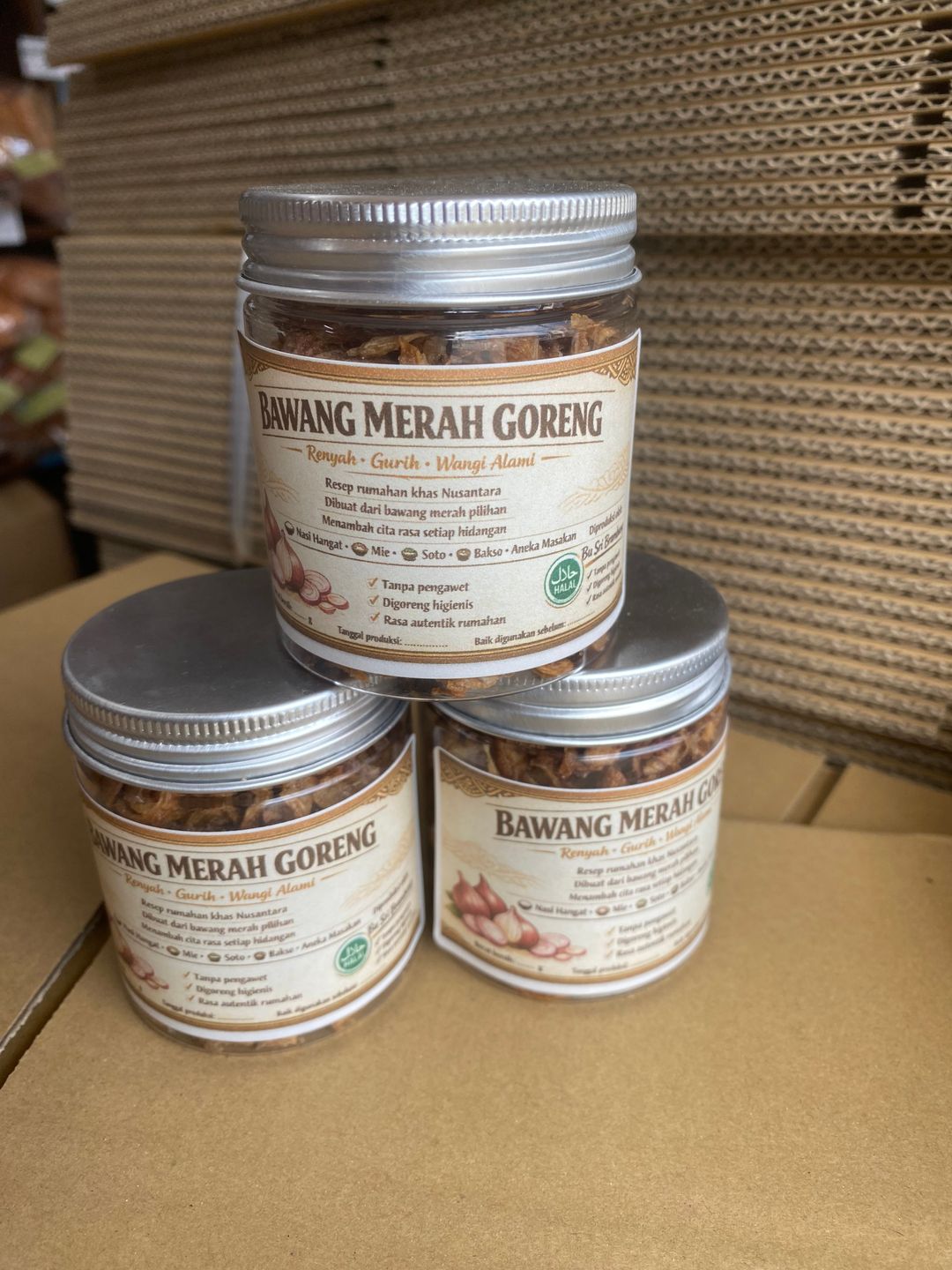 Bawang Goreng Bu Sri 25gr