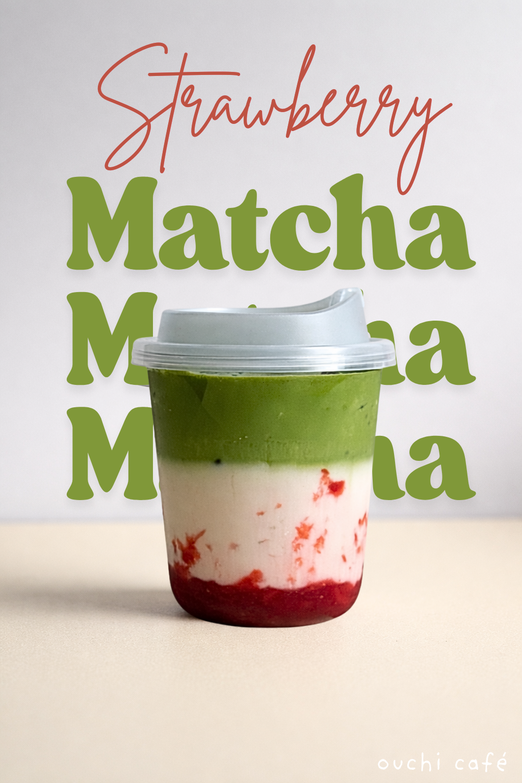 Strawberry Matcha Latte