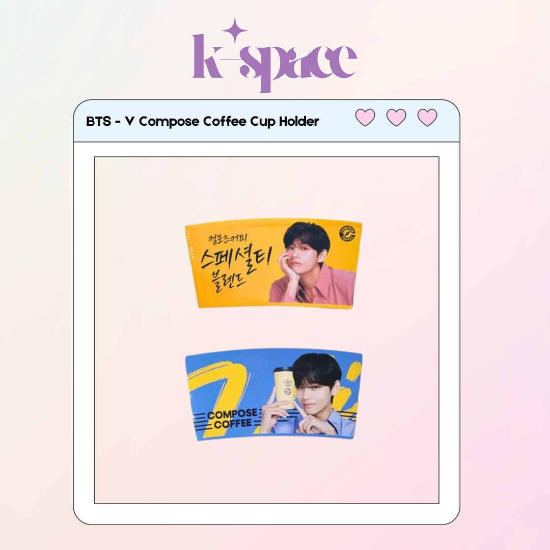 BTS - V Compose Coffee Cup Holder