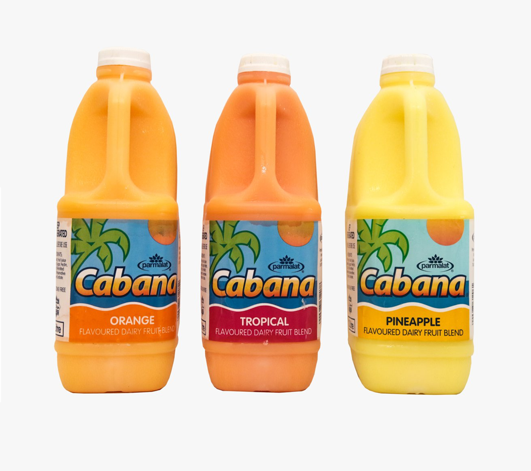 Cabana flavored dairy fruit blends 1 ltr