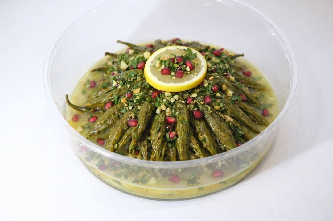 بامية محشية نكهة الليمون الحجم الكبير