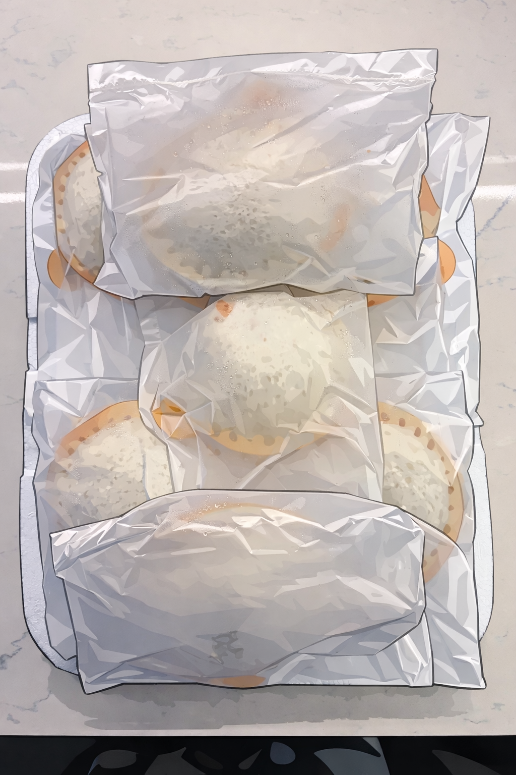 frozen ice cream (5-10 pcs)