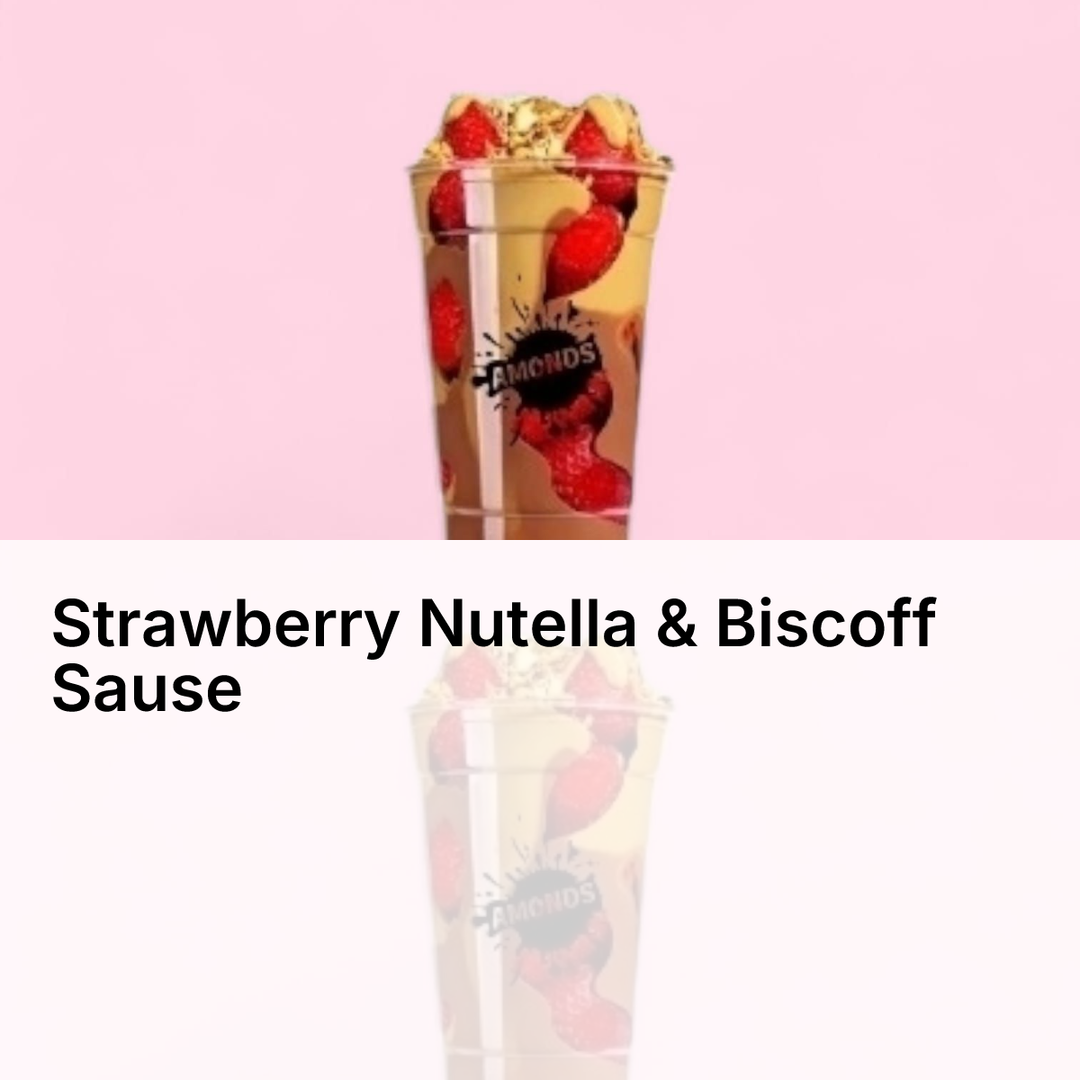 Strawberry Nutella & Biscoff Dips