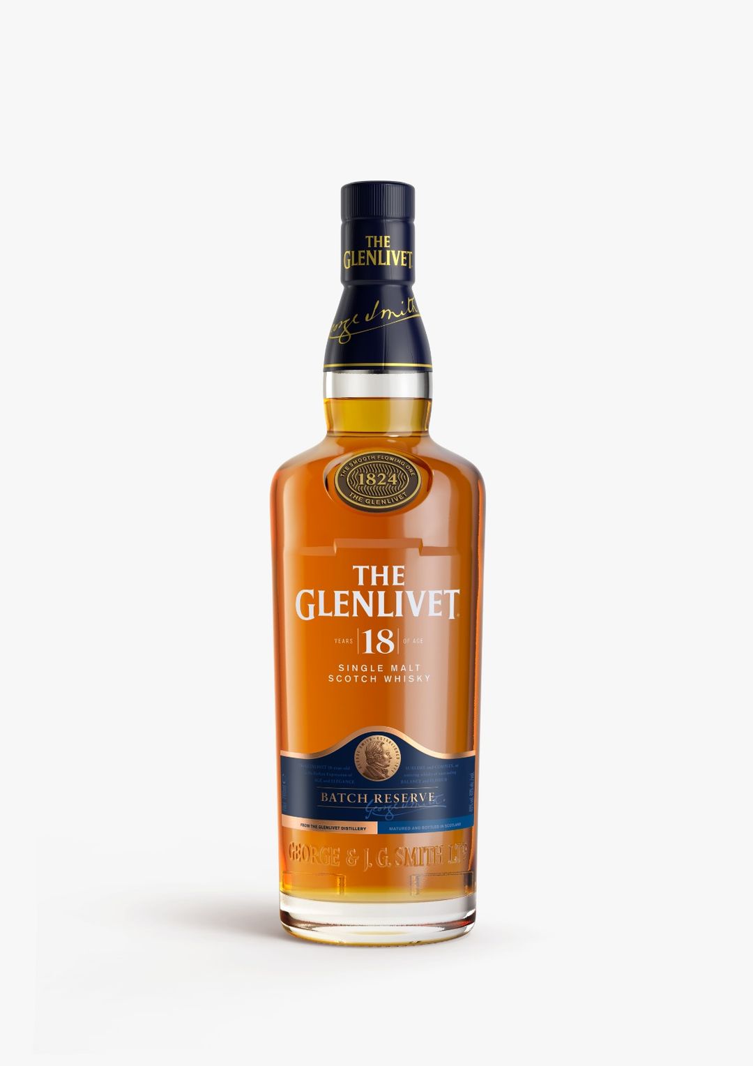GLENLIVET B. RES. 18YO M. WHISKY 700ML GB*PC/EMB:6