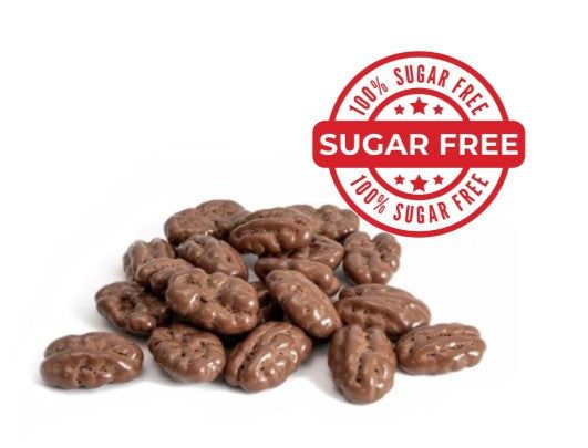 Sugar Free Dragee Pecan Milk Chocolate