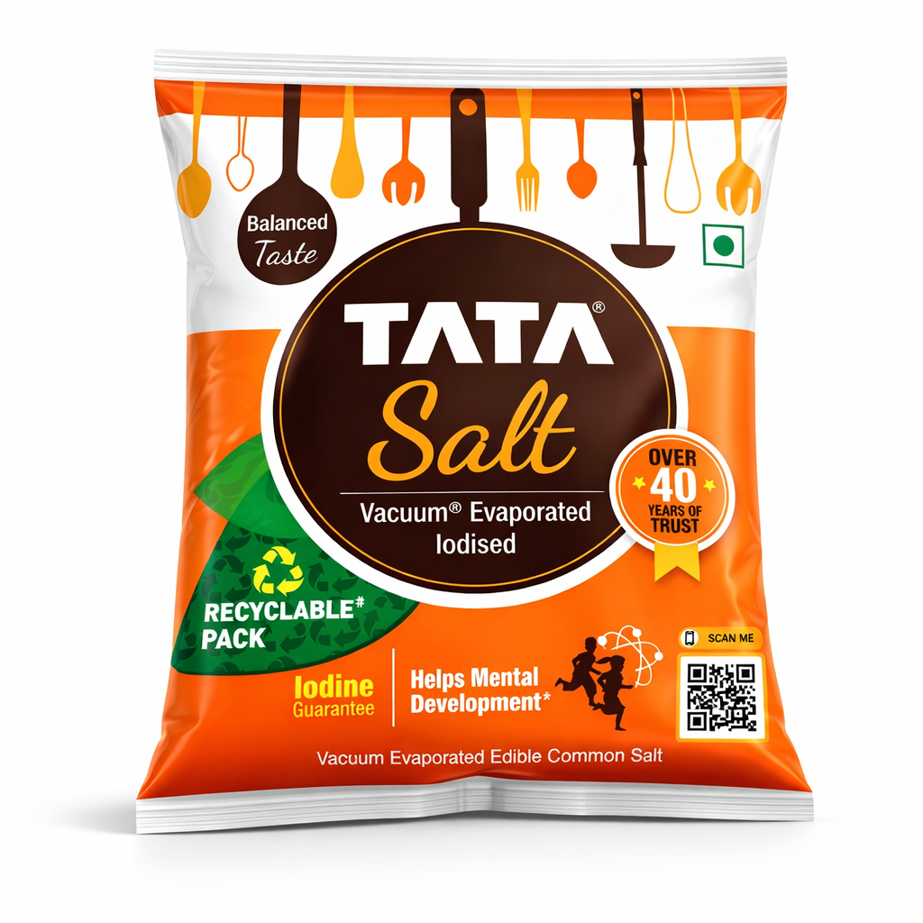 Tata Iodised Salt fine 1kg