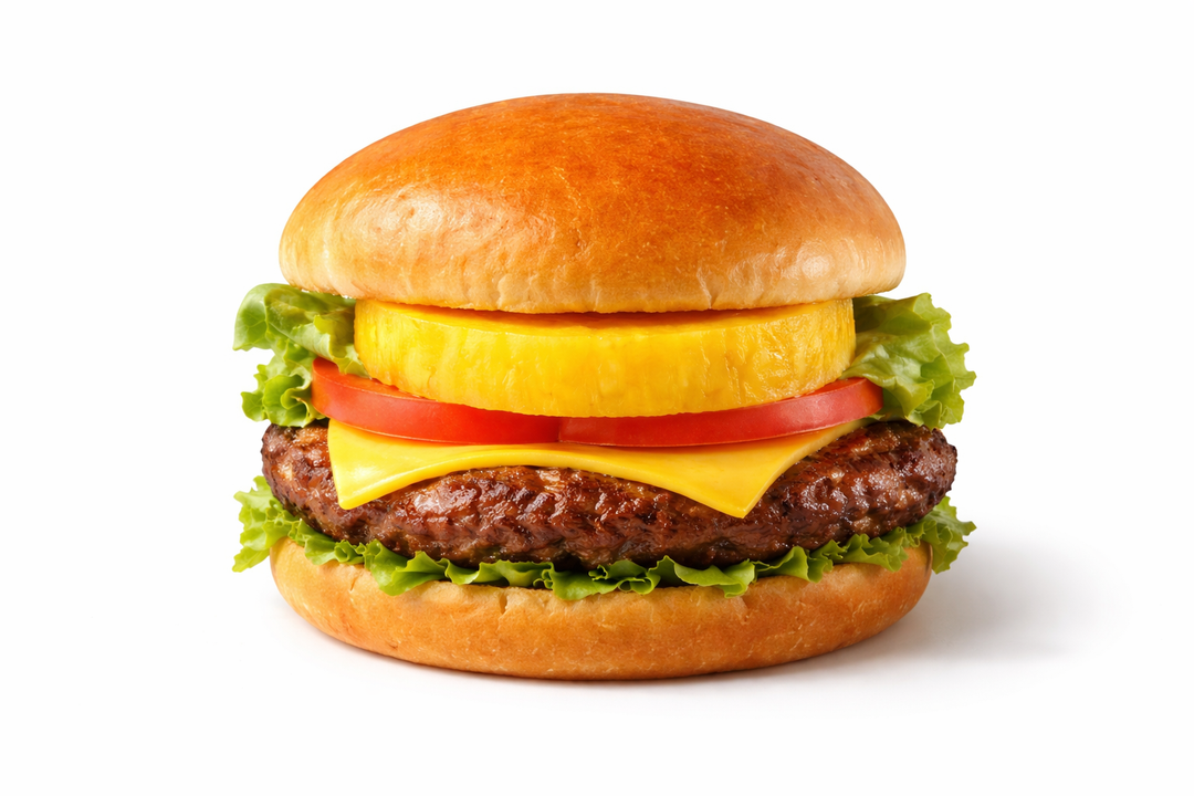 Pineapple Fresh Meat Burger