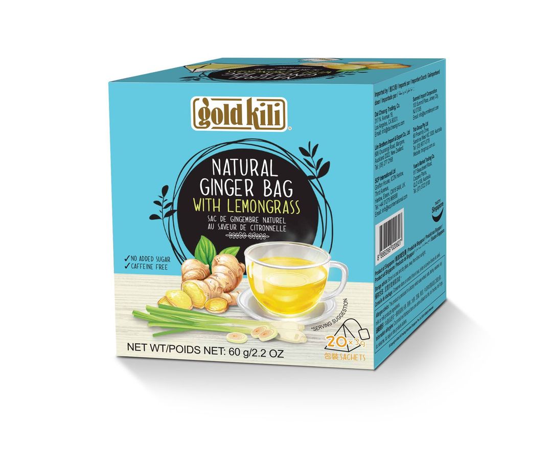 Natural Ginger Bag (Lemongrass)