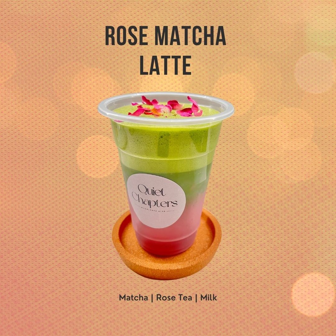 ⭐️Rose Matcha Latte