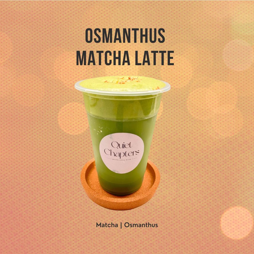 Osmanthus Matcha Latte