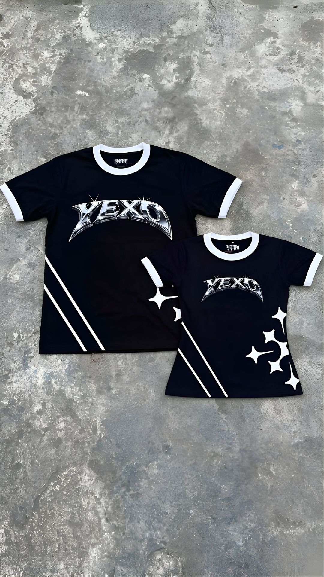 YEXO MIDNIGHT BABY TEE