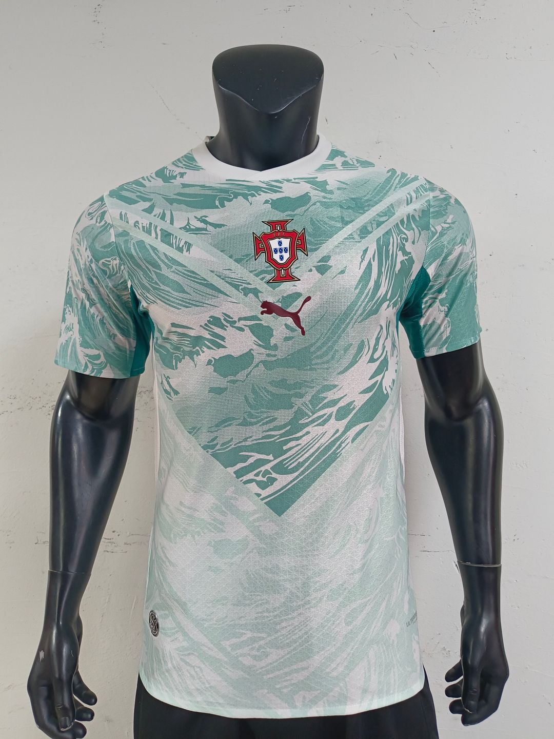 Portugal 2026 Away Shirt (Sky blue / White / Green)