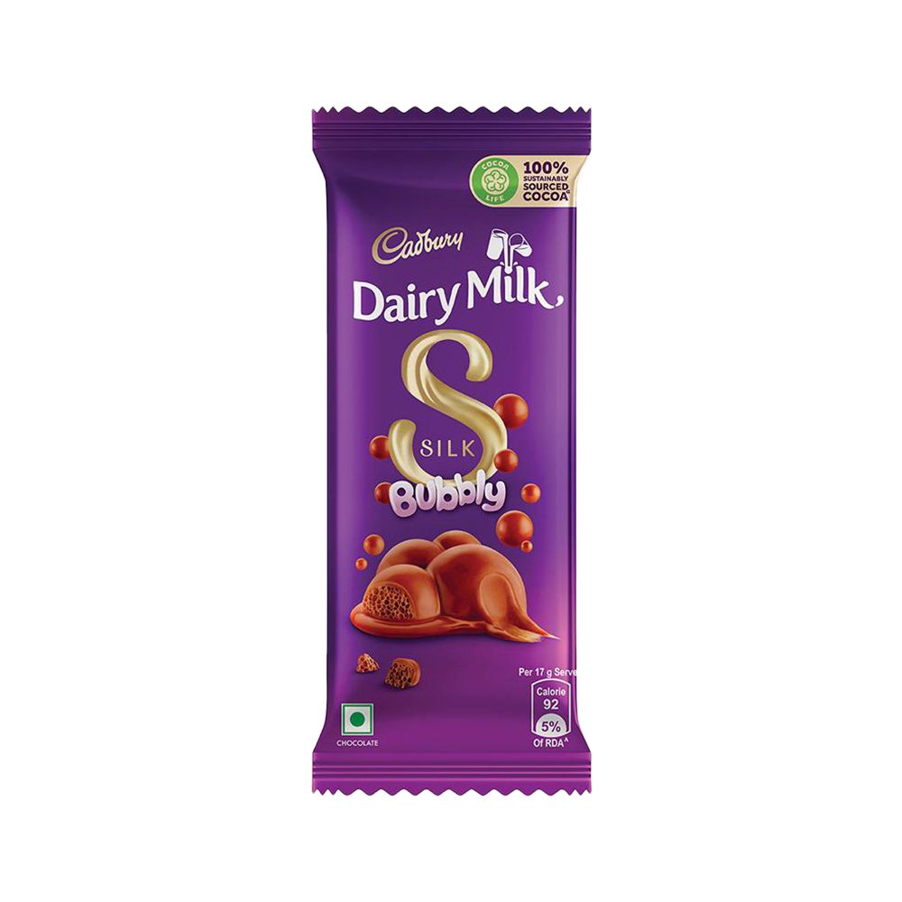 Dairy Milk Silk Bubbly 112g