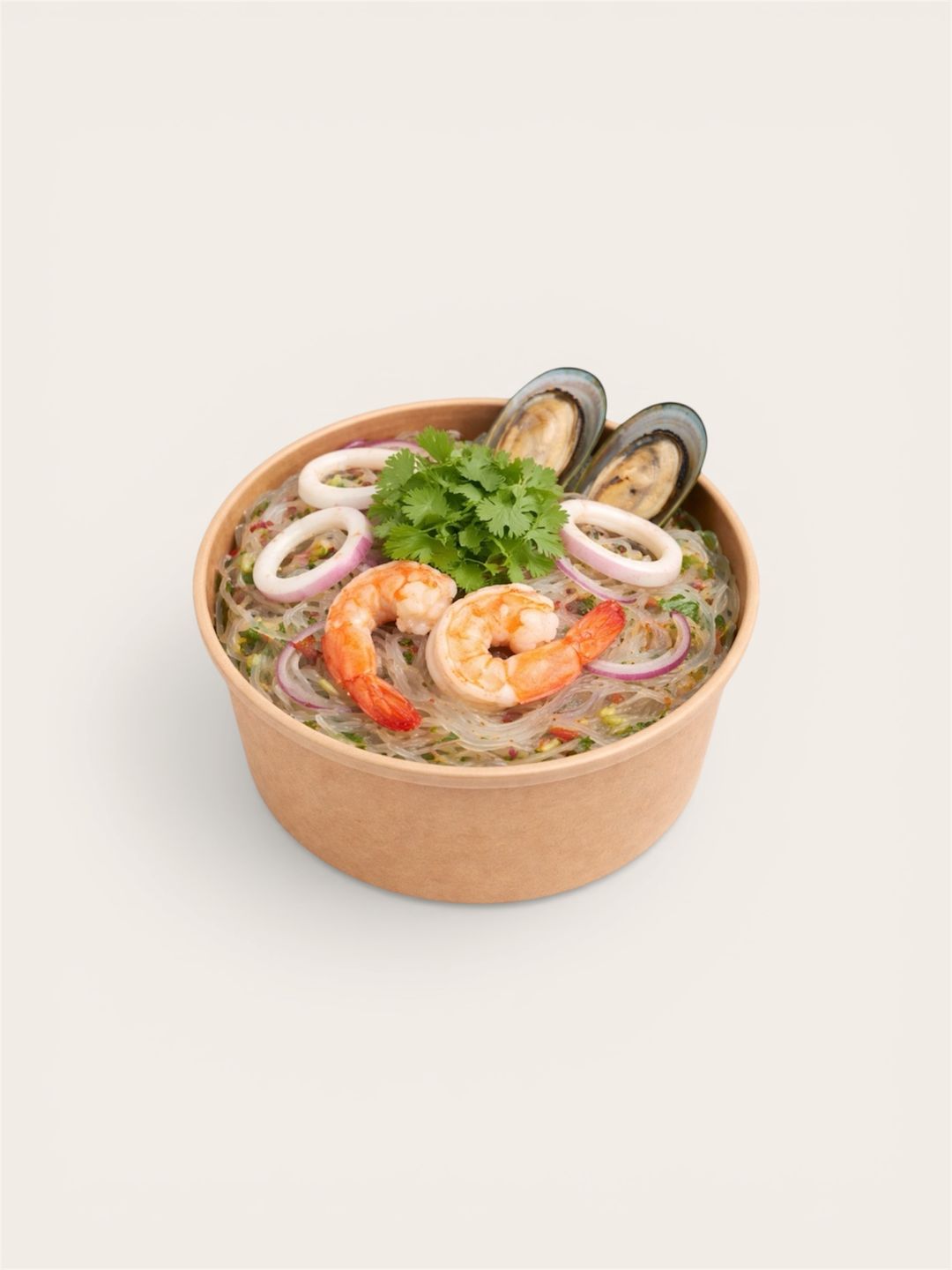S4 Seafood Salad with Glass Noodles ยำวุ้นเส้นทะเล