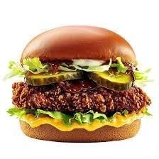 Honey barbecue chicken burger (SA)