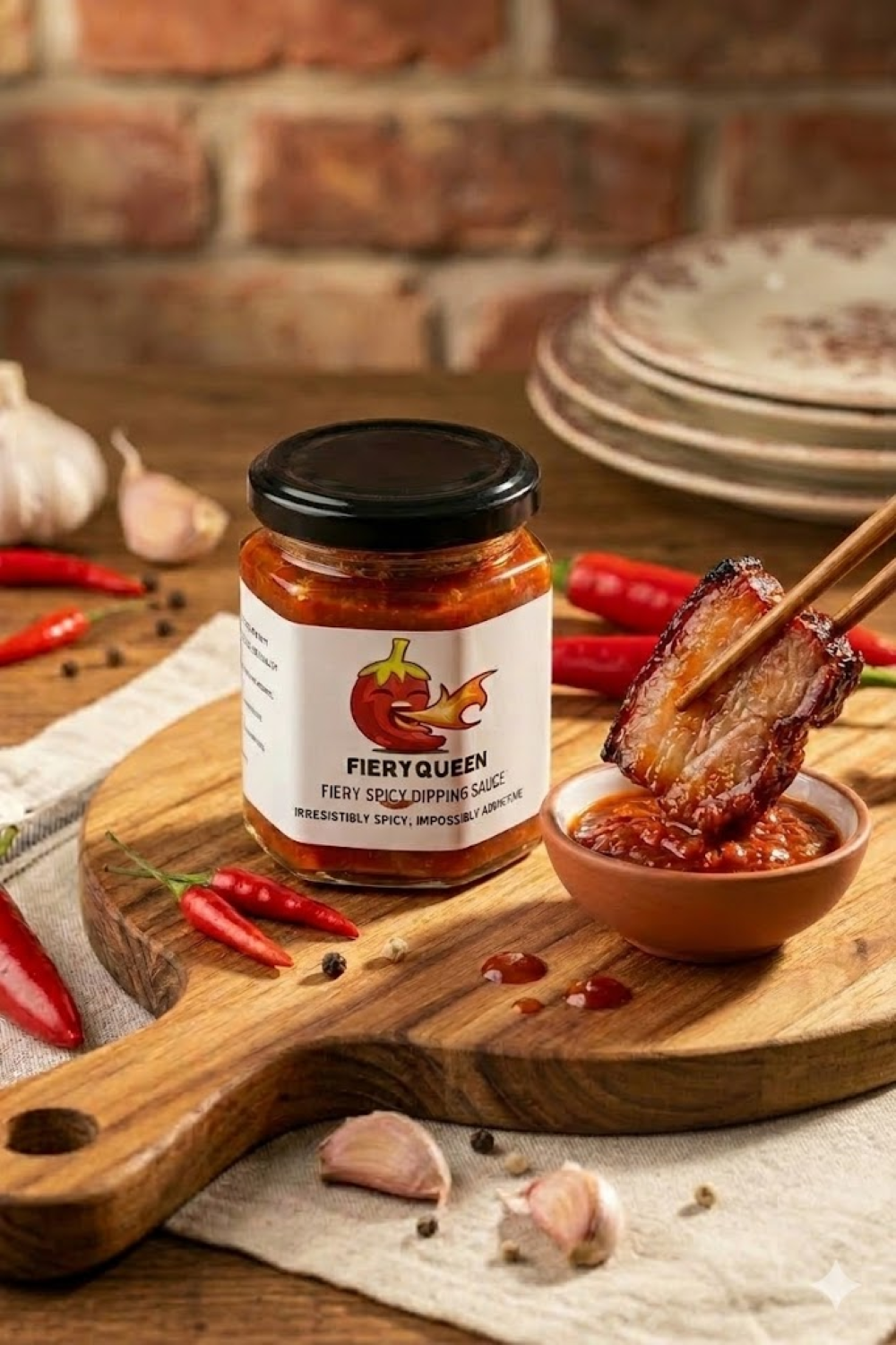 FieryQueen Chilli (酸辣辣椒酱)- 180ml 🌶️🔥