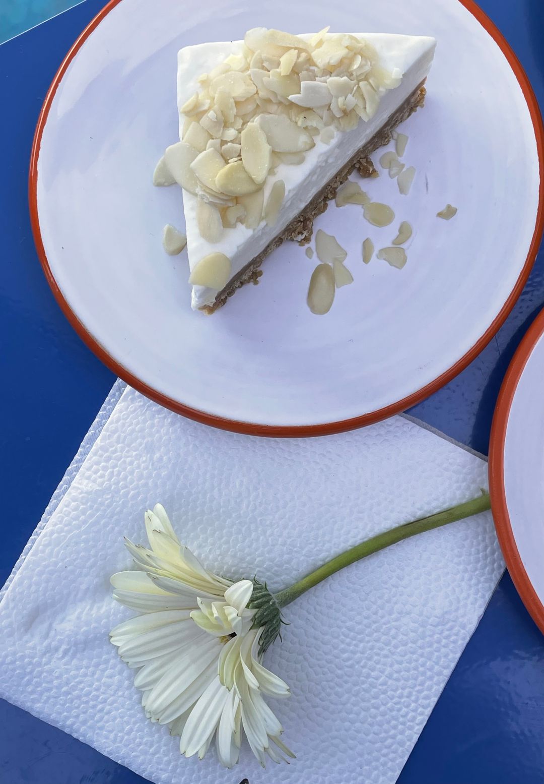 Cheesecake amande rouzata