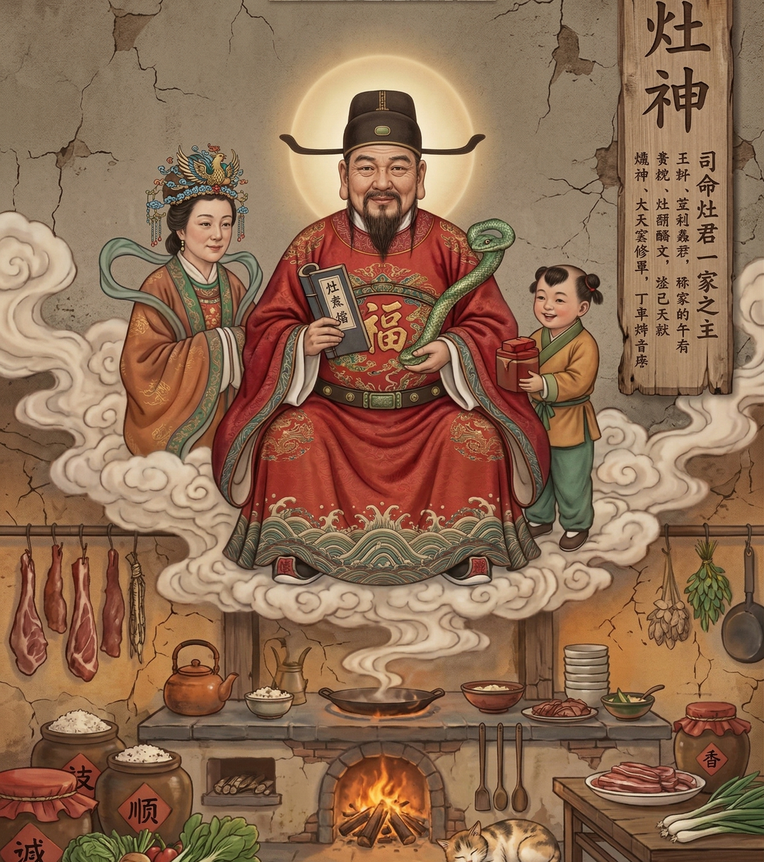 ⛩️赞着食神灶君玉皇之长子⛩️