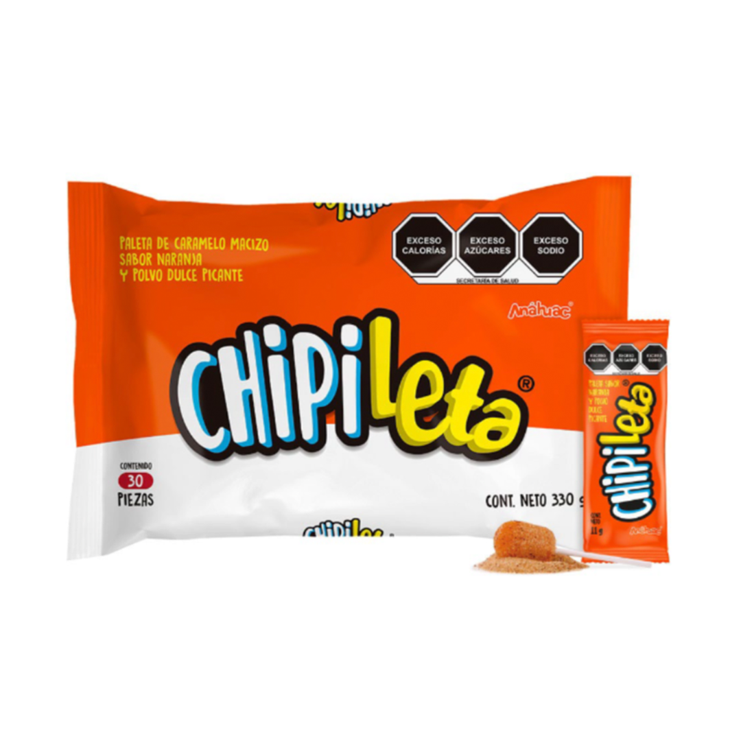 PALETA CHIPILETA ORIGINAL ANAHUAC BSA C/30 PZS