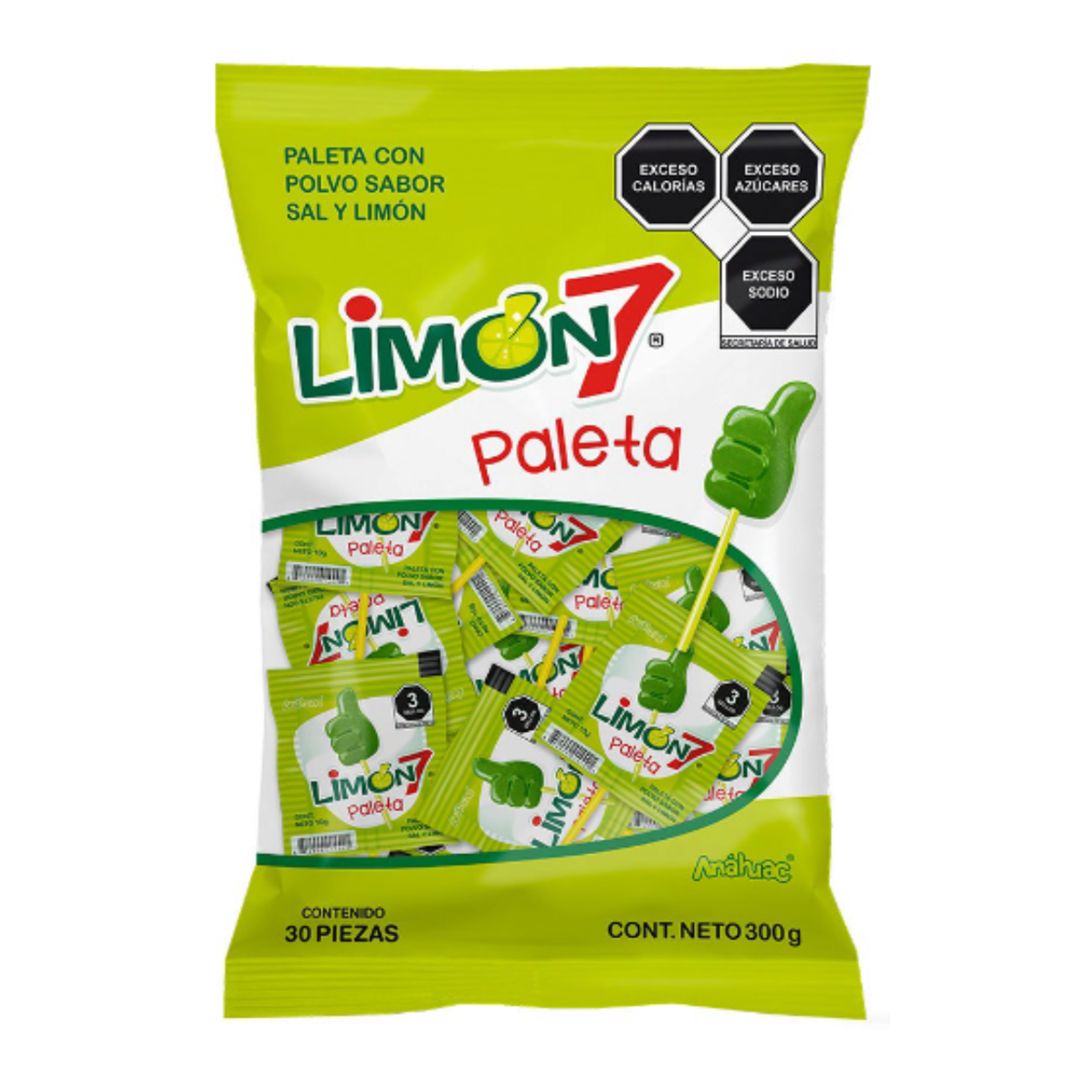 PALETA LIMON 7 ANAHUAC BSA C/30 PZS