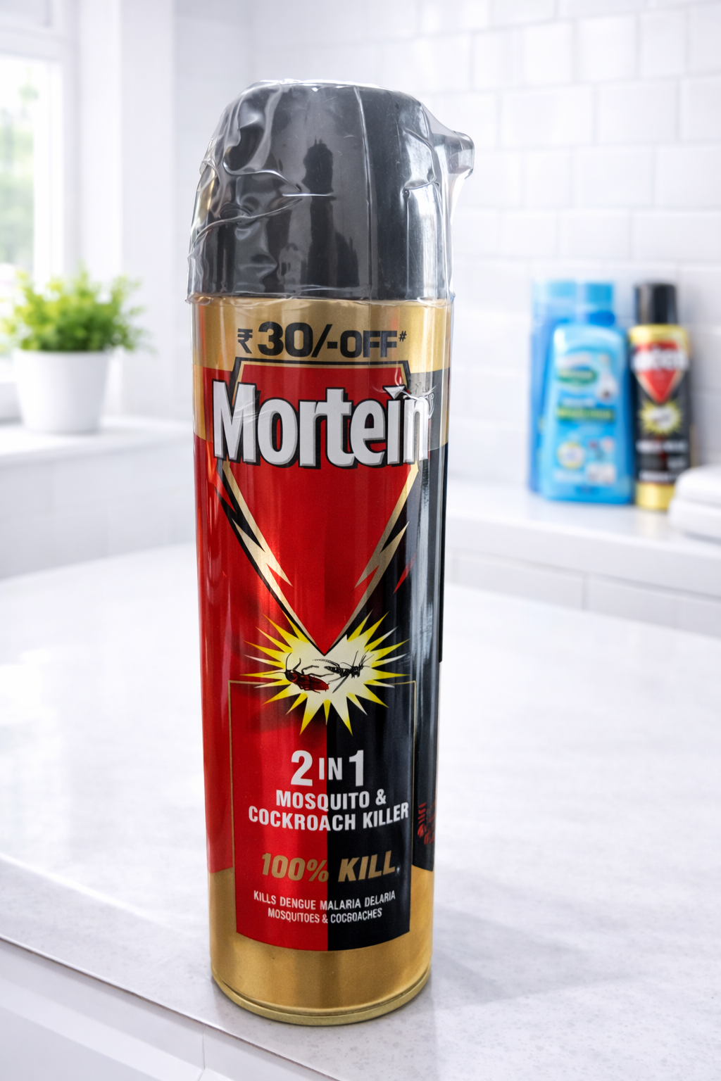Mortein 2 in 1 mosquito & Cockroach Killer 400 ml