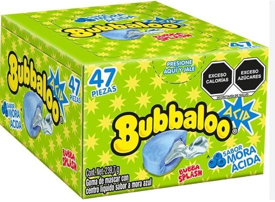 BUBBALOO ACID DISP C/47 PZS