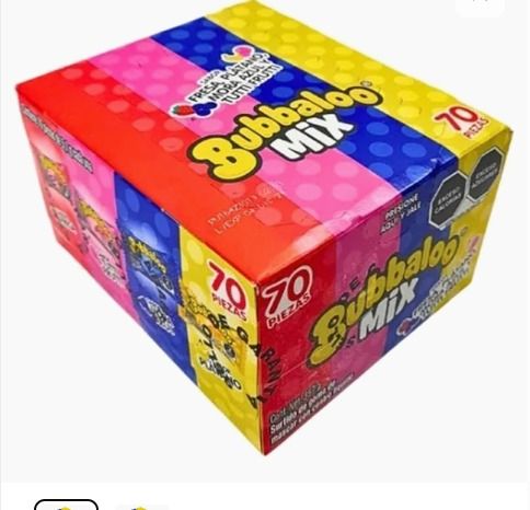 BUBBALOO MIX SWEET 5.2GR DISP C/70 PZS