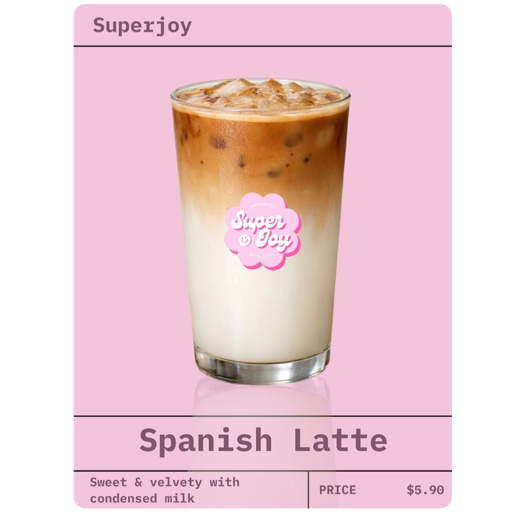 Iced Spanish Latte