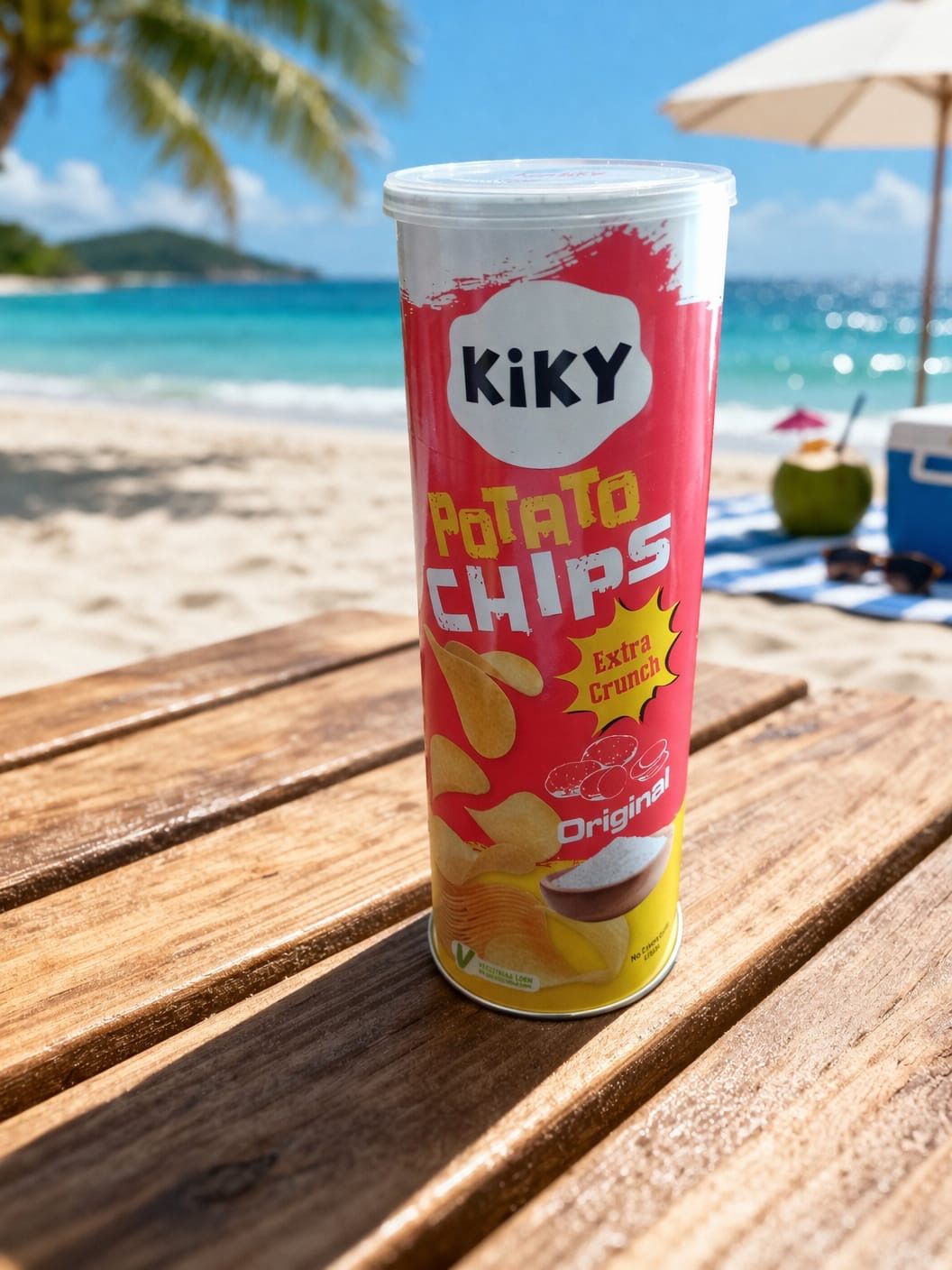 Potato chips extra crunch original 100gm