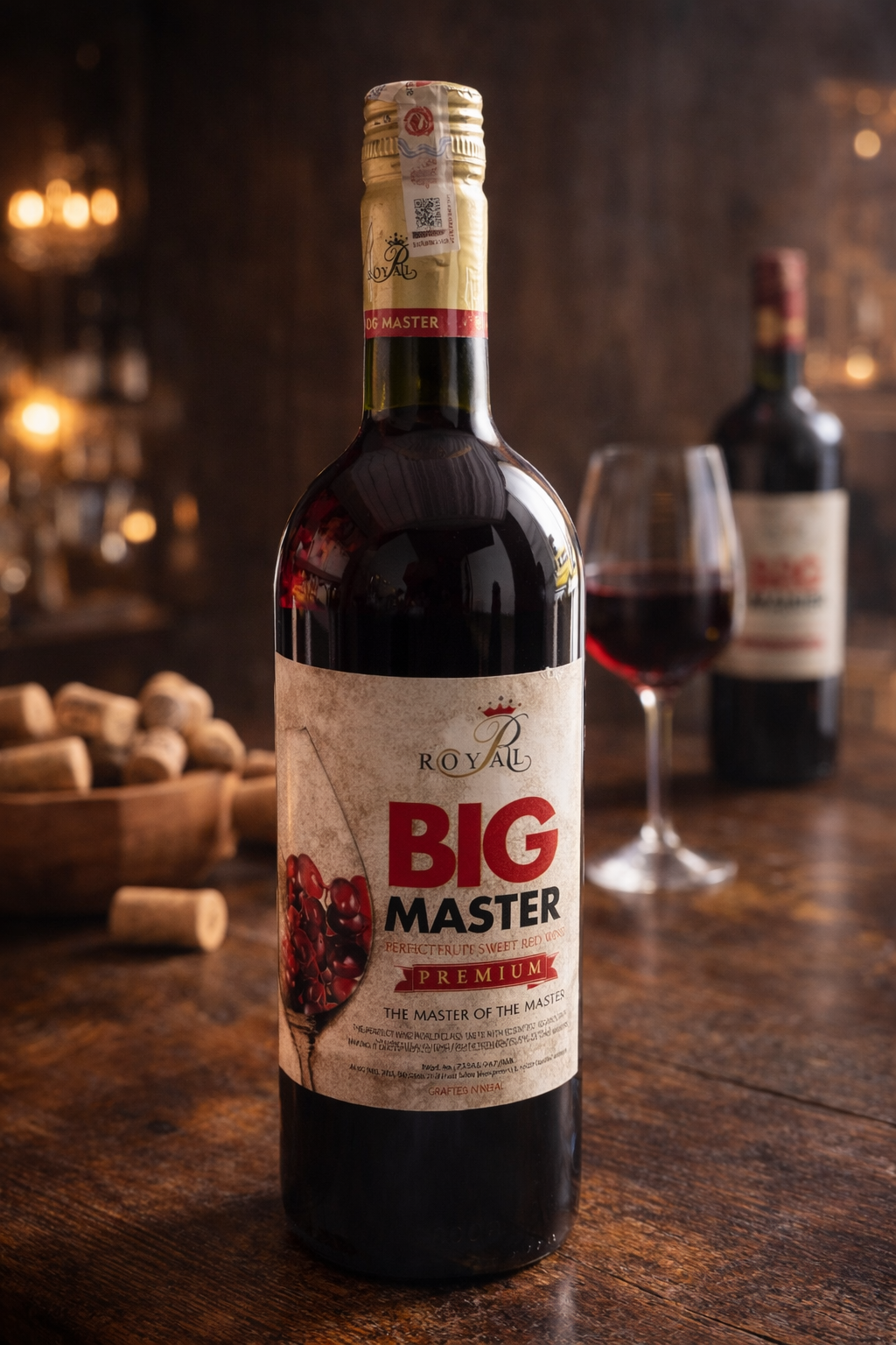 BIG MASTER PREMIUM RED WINE 750ML