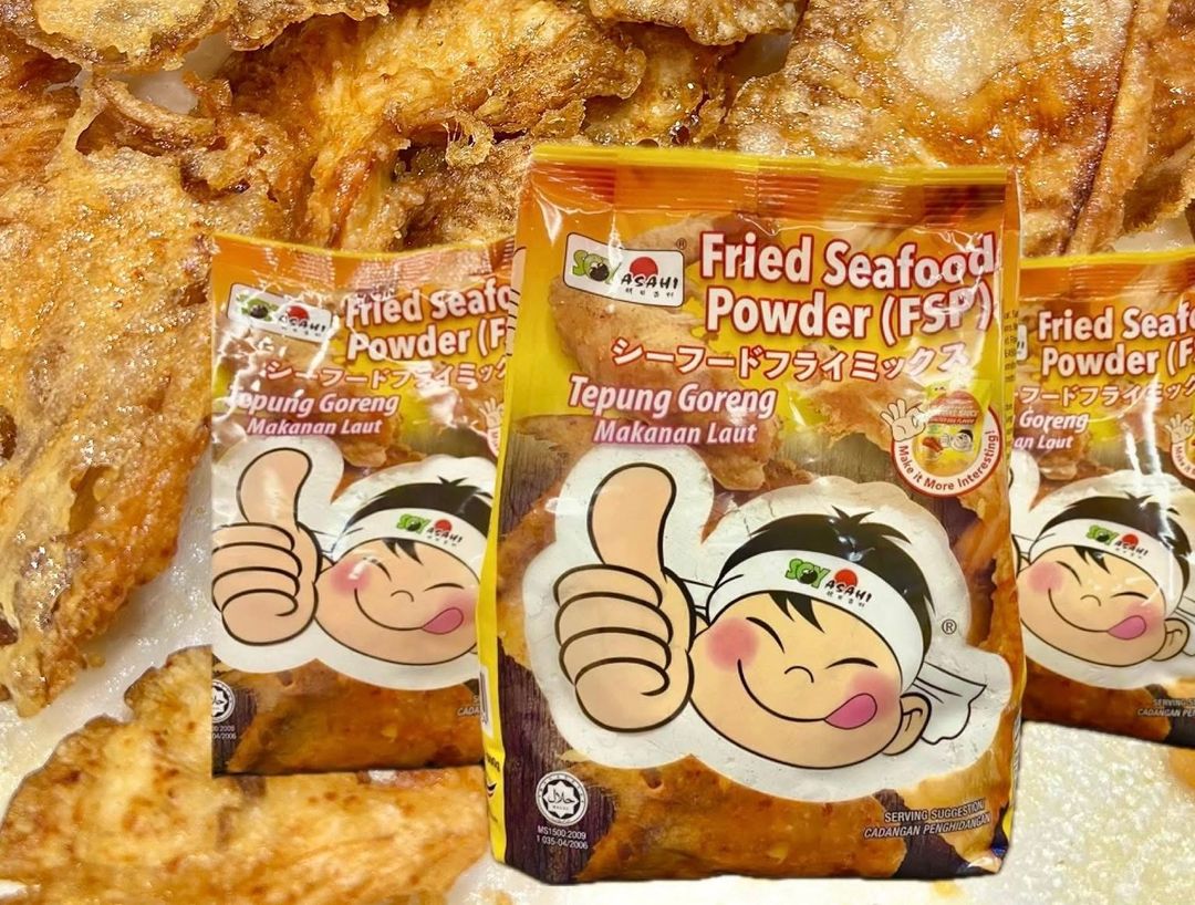 Soy Asahi Fried Seafood Powdee