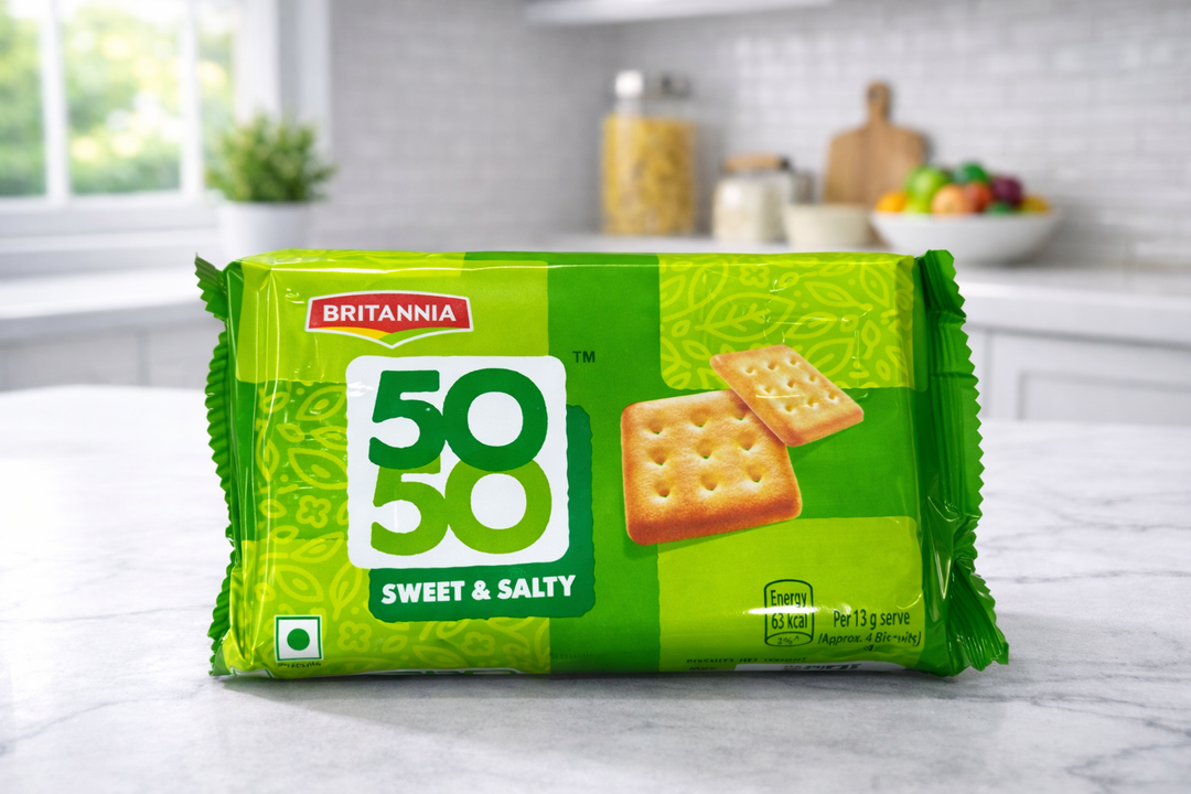 BRITANIAN 50-50 SWEET AND SALTY 150 GM
