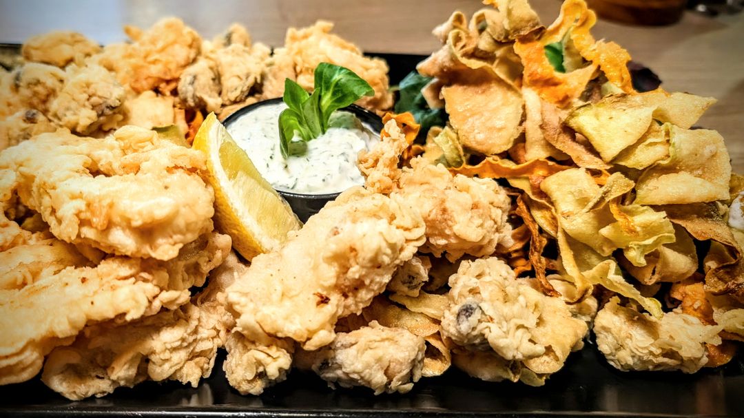 Platou fructe de mare- recomandat pentru 2 persoane 