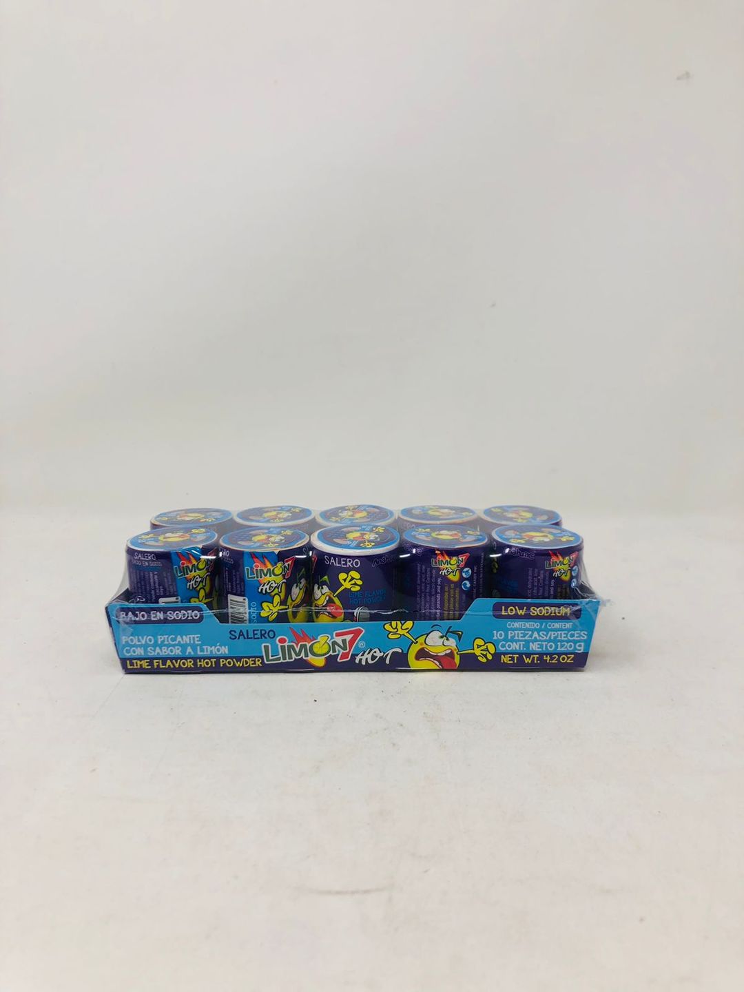 SALERO LIMON 7 HOT BAJO EN SODIO ANAHUAC DISP C/10 PZS