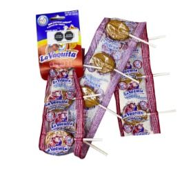 PALETON VAQUITA CANELS TIRA C/10 PZS