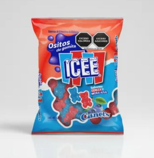OSITOS ICEE CEREZA-MORA AZUL CANELS BSA C/454 GR