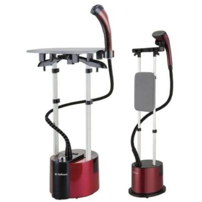 Hoffmans 2 in 1 Heavy Duty Garment Steamer With Ironing Board Stand 2L Water Tank, 2000W.